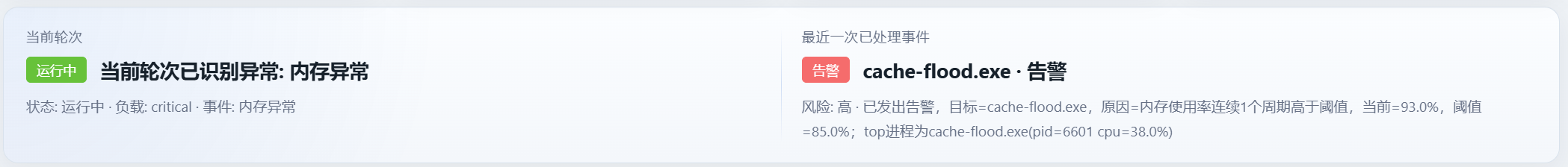 当前系统状态截图